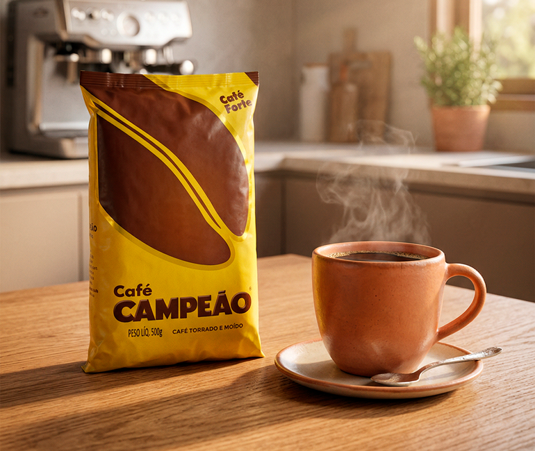 Parceria com Café Campeão